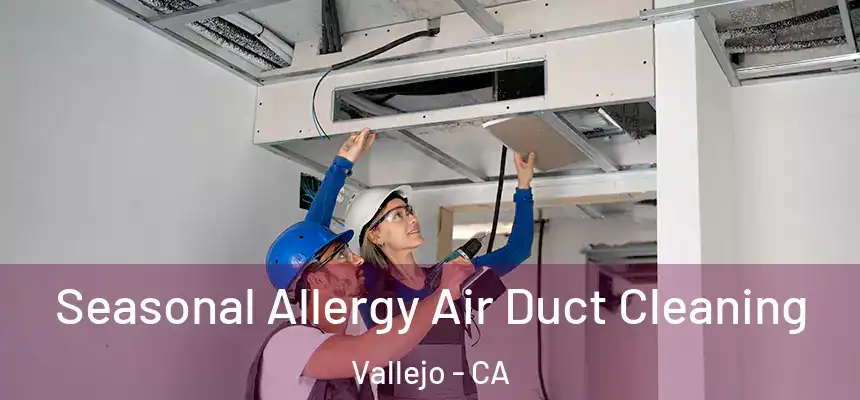 Seasonal Allergy Air Duct Cleaning Vallejo - CA
